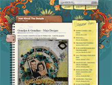 Tablet Screenshot of justaboutthedetails.com